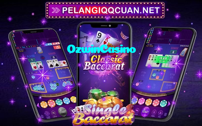 OzwinCasino casino presented on mobile device in Pakistan with slots and live games